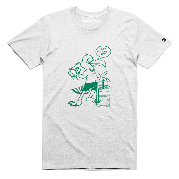 Flocked tee