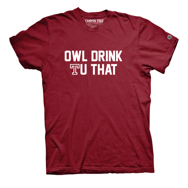 OWL DRINK tee